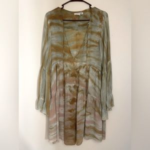 Tunic shirt or dress long sleeve